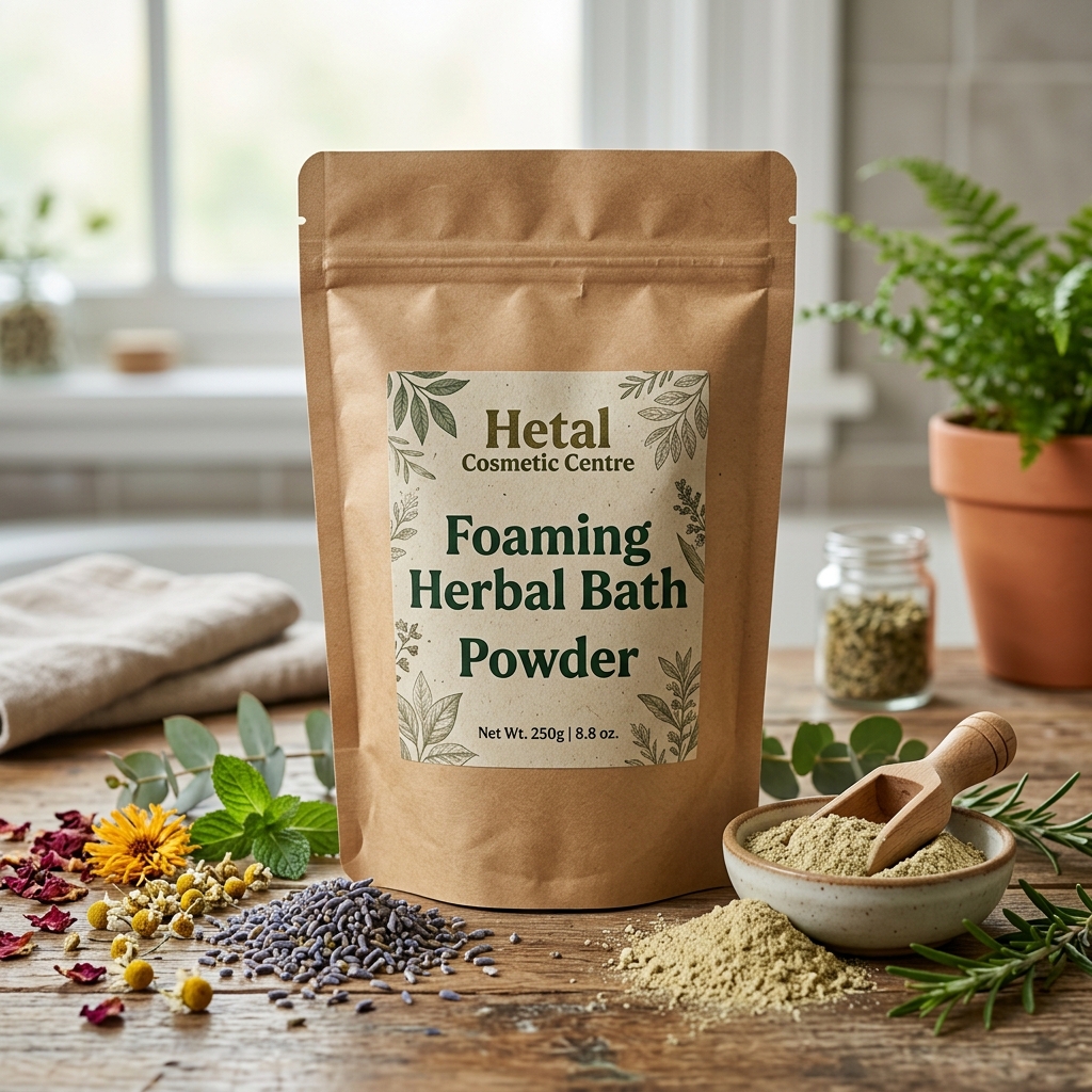 Foaming Herbal Bath Powder