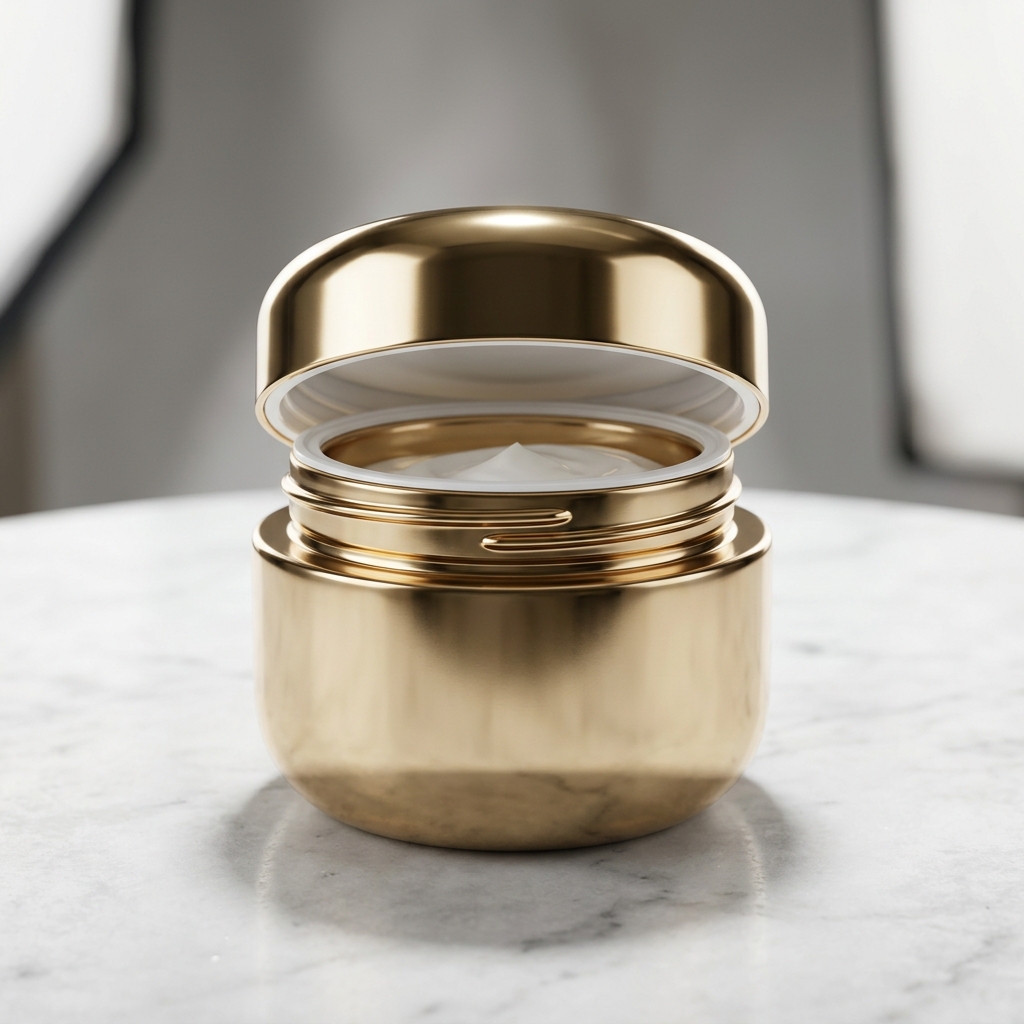 Fully Metalize Jar with Inner Lid