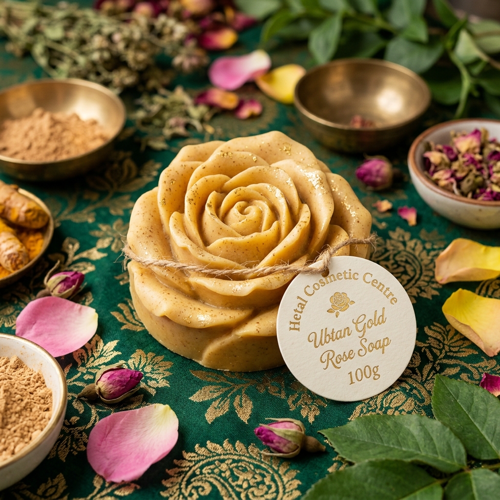 Ubtan Gold Rose Soap 100g